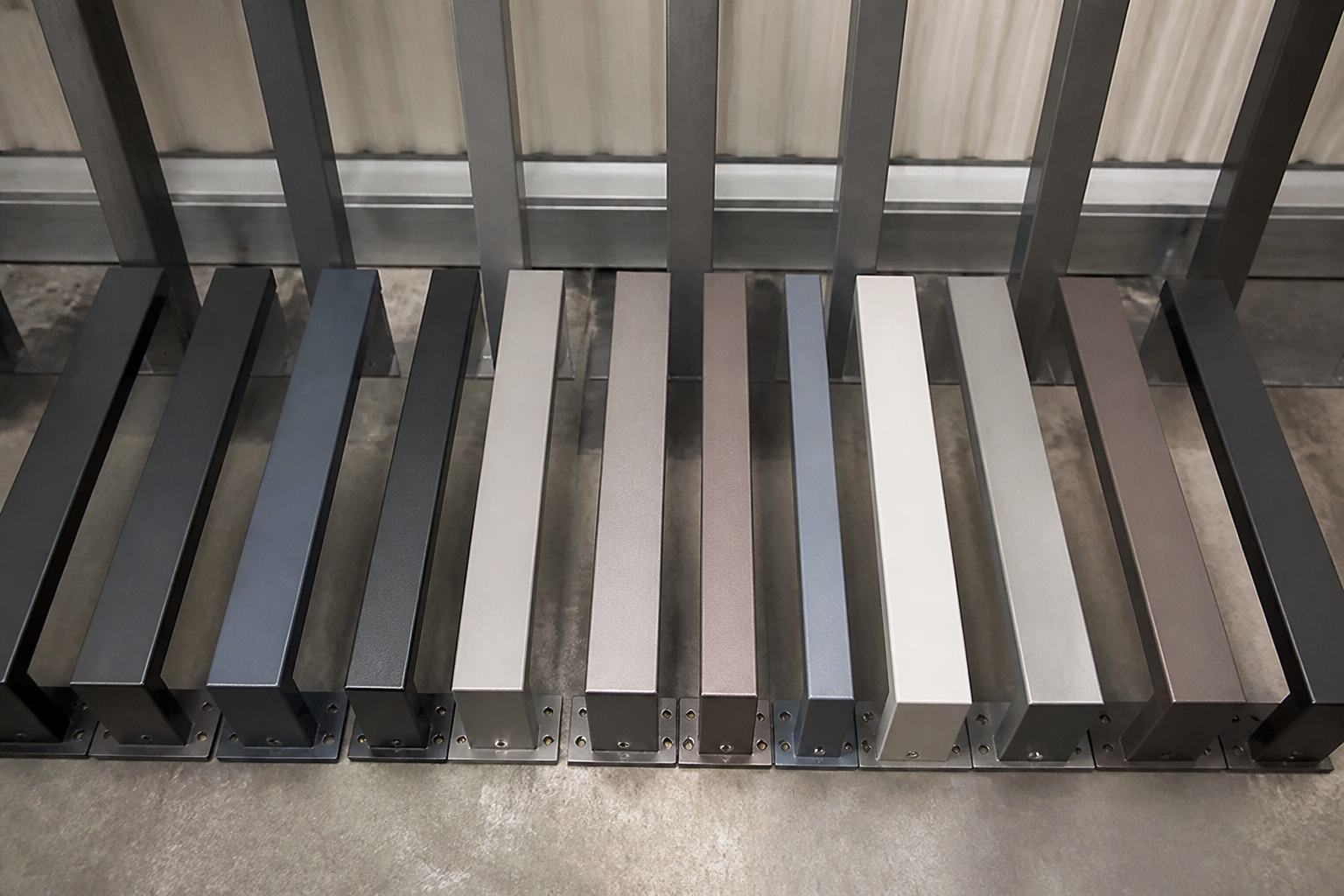 Afwerking en coating staal